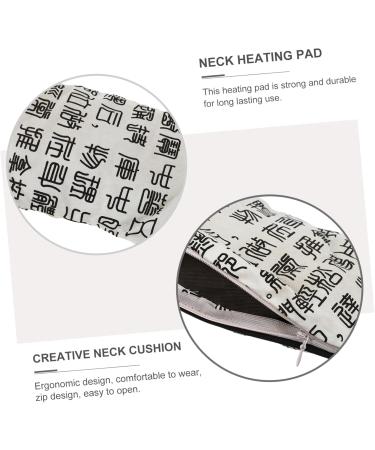 ULTECHNOVO Neck Pad Kit - 2 Pcs Neck Support Pillow & Moxa Heating Pad for Cervical Spine Relief - Buy Online on GoSupps.com