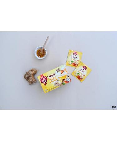 Teekanne World of Ginger and Honey Herbal Infusion Tea with Apple Orange Peels and Honey 20 Teabags - Buy Online on GoSupps.com