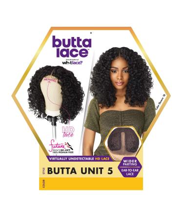 Sensationnel Butta Lace Front Wig - Natural Pre-Plucked HD Transparent Lace - BUTTA Unit 5 (1B) - Buy Online on GoSupps.com