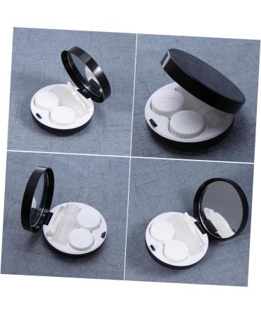 Solustrie 2-Pc Tool Case for Contact Lenses | Piston Suitcase Container & Mirror Box - Ideal for International Shipping - Buy Online on GoSupps.com