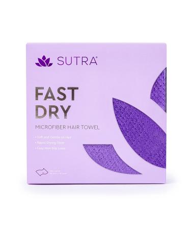 SUTRA Fast Dry Microfiber Hair Towel - Ultra-Absorbent Lightweight & Quick-Drying International Shipping - Buy Online on GoSupps.com