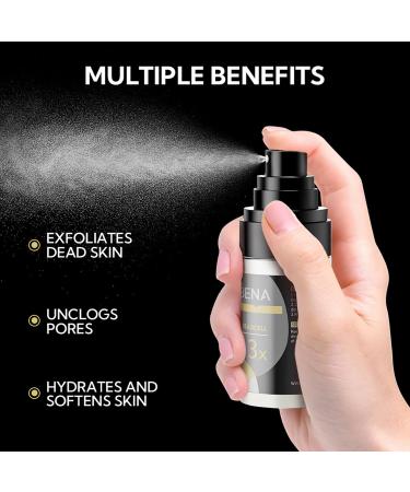 LANBENA Body and Face Peeling Spray - Exfoliating Care for Hands Knees Elbows & More with Natural Aloe Vera - 30ml International Shipping Available - Buy Online on GoSupps.com