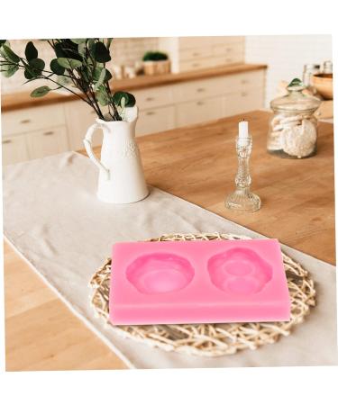 MAGICLULU Fried Egg Mold Silicone Molds 3D Resin Molds Simple Mold DIY Cake Making Mold Fried Eggs Bakeware 10.5X7.2CM Pink - Buy Online on GoSupps.com