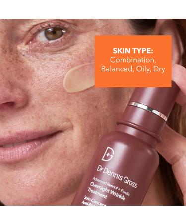 Dr. Dennis Gross Advanced Retinol + Ferulic Overnight Wrinkle Treatment - 1 oz - Buy Online on GoSupps.com