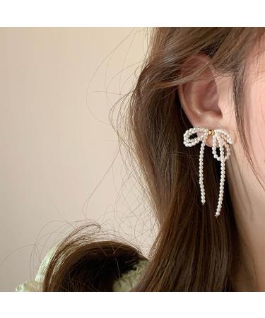 Shop Feylie Exaggerated Bowknot Earrings - High-Grade Luxury Summer Style | Trendy Resin Jewelry for Women | 2023 Fashion - Buy Online on GoSupps.com