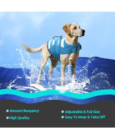 Buy Cit toile Adjustable Dog Life Jacket - Best Buoyancy for Small Medium & Large Dogs | Ideal for Swimming & Water Sports - Buy Online on GoSupps.com