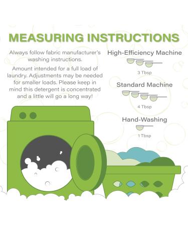 Heritage Park Fragrance-Free Laundry Detergent - Hypoallergenic & pH-Neutral 3x Concentrated Refill Pouch for Sensitive Skin - Stain-Fighting Enzymes (64 fl oz - Buy Online on GoSupps.com