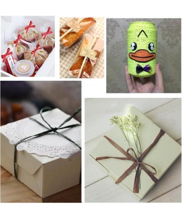 24 Rolls Raffia Ribbon - 788 Feet Natural Paper Twine for Florist Bouquets & Gift Wrapping - 12 Colors - Buy Online on GoSupps.com