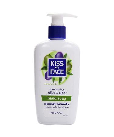 Kiss My Face Moisturizing Hand Soap Olive & Aloe 9 Fl Oz (Pack of 3)