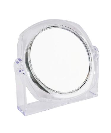 Rucci Clear Vanity Mirror 1X/10X M821 Acrylic 6.5 Inch - Pack of 1 - Buy Online on GoSupps.com
