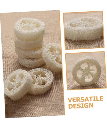 FOMIYES 20pcs Bath Loofah Set - Shower Loofah Pad Soap Holder & Body Scrubber - Perfect for Bathing & Body Washing - 6.00x6.00x1.20CM - Buy Online on GoSupps.com