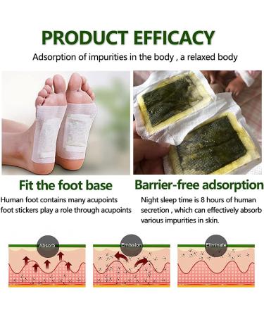 Organic Ginger Foot Pads (20pcs) for Natural Health Care, Improve Sleep - Herbal Feet Patch - Buy Online on GoSupps.com