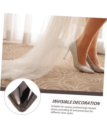 2 Pairs Toe Protector & Heel Caps for High Heels - Steel Shoe Repair Tips & Covers - Buy Online on GoSupps.com