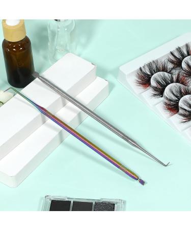 2 in 1 Lash Lift Tool 2 Pieces Stainless Steel Lash Lift and Tint Kit Professional Lash Lift Supplies Metal Lash Lift Rods Eyelash Separator Tool with Separating Comb Silver & Dazzle - Buy Online on GoSupps.com