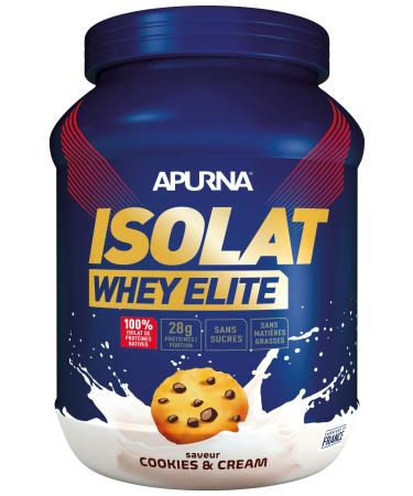 Pot Apurna Whey Elite Cookie and Cream Isolate 720g