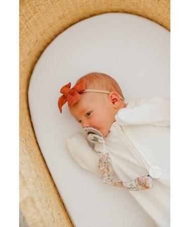 Eden by Copper Pearl Binky Clip 3 Pack Set - Stylish and Secure Baby Pacifier Holder Set - Buy Online on GoSupps.com