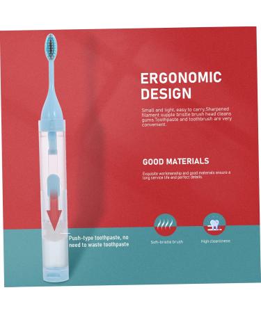 Marmerdo Travel Toothbrush - Comfortable & Portable Sensitive Cleaning Brush for Braces - Perfect for International Shipping - Buy Online on GoSupps.com