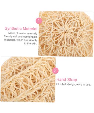 Angoily 9 Pcs Bath Cleaning Balls & Scrubbers - Exfoliating Loofah Pads & African Net Sponges for Effective Shower & Bath Care - Buy Online on GoSupps.com