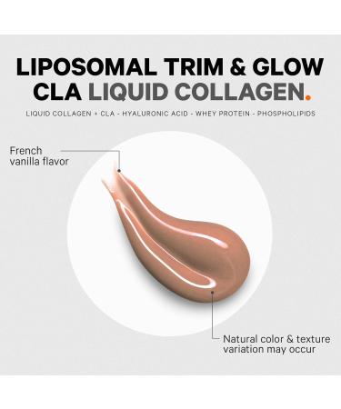 Buy Codeage Liquid Collagen Supplement - Vanilla Flavor | Beauty Trim & Glow Liposomal Collagen Peptides with Hyaluronic Acid Vitamin E & CLA - 15.22 fl oz - Non-GMO International Shipping Available - Buy Online on GoSupps.com