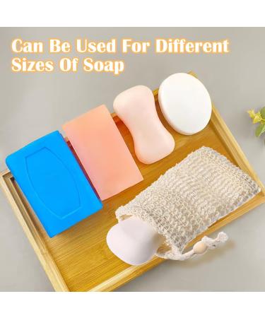 4-Pack Sisal Soap Bags | Natural Beige Soap Sacks for Bath & Travel | Eco-Friendly Massage Soap Holders - Buy Online on GoSupps.com
