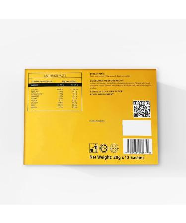 Natural Honey Packets for men infused with Royal Jelly from Bee Pollen Miel Para Hombre Natural Pack Of 12 - Buy Online on GoSupps.com