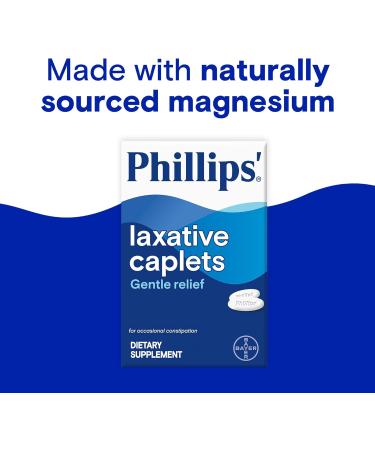 Phillip's Laxative Caplets - 100 Caplets for Gentle Relief - Buy Online on GoSupps.com