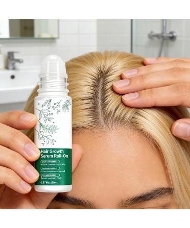 Hair Growth Promoting Oil 20ml Roll-on Natural Scalp Care Drops - Hair Growth Oil for Women | For Women and Men Anti-Breakage Silky Texture - Buy Online on GoSupps.com