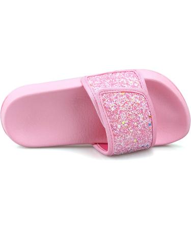 Minbeit Pink Kids Beach Slippers - Slip-Proof Summer Bathing Shoes for Boys & Girls EU Size 35 - Buy Online on GoSupps.com