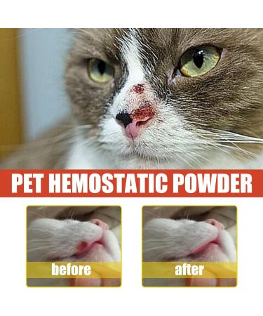 Pet Skin Care Powder Treatment Fast-Acting Blood Stop Powder For Pets 50g Pet Wound Repair Powder Wound Healing Styptic Powder For Dogs And Cats - Buy Online on GoSupps.com