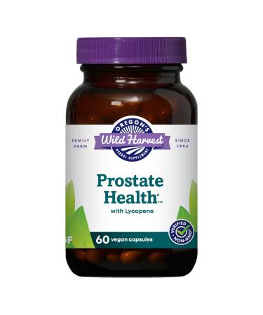 Oregon's Wild Harvest Prostate Health with Lycopene Capsules, 60 Count - Buy Online on GoSupps.com