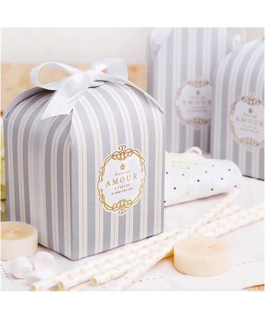 Candy Box Flower Box Gift Packaging Box Party Gift Candy Cake Birthday Wedding Box Sweet Birthday Chocolate Drageees (Color : 10pc red) (Size : 10pc Blue) - Buy Online on GoSupps.com