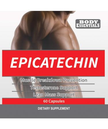 EPICATECHIN 300mg - 60 Capsules by Body Essentials | Boost Muscle Growth Protein Synthesis & Strength | Lean Muscle & Fat Loss - Buy Online on GoSupps.com