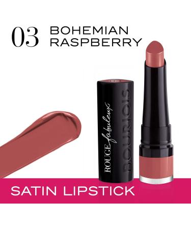 Bourjois Rouge Fabuleux Lipstick 003 Bohemian Raspberry 2.3g - Pack of 1 - Buy Online on GoSupps.com