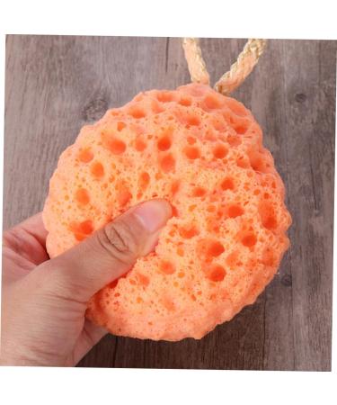 HAPINARY Kids Bath Sponges Body Wash for Kids Natural Bath Sponge Facial Sponges Body Wash Infused Sponge Body Scrubber Face Scrubbers Exfoliating Sponge Clean Baby Dishwasher - Buy Online on GoSupps.com