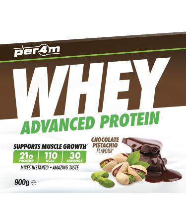 Per4m Whey Protein 900g Chocolate Pistachio - Buy Online on GoSupps.com