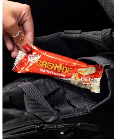 Grenade Carb Killa White Chocolate Salted Peanut High Protein Bar 60g - Buy Online on GoSupps.com