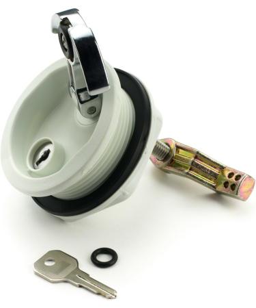 Whitecap T-Handle Locking Latch Black - Secure and Stylish Solution - Buy Online on GoSupps.com