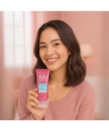 Belo Essentials Skin Hydrating Face Wash Gentle Cleanser Oil Control Gel Formula Lightweight Daily Foam Care - 100ml Single Bottle - Buy Online on GoSupps.com