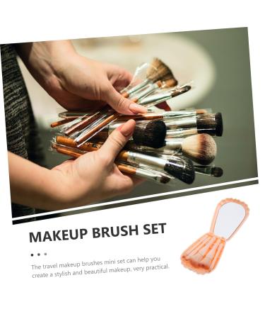 FRCOLOR 25 Pcs Mini Red Tea Hat Makeup Brush Set - Highlighter Blush Contouring & Eyebrow Brushes for Travel - Buy Online on GoSupps.com