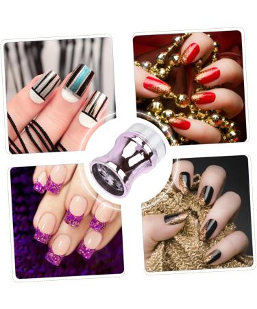 DOITOOL 4 Sets Nail Stamp Sheer Gel Nail Polish Nail Art Stamping Kit Nail Scraping Tool Diy Nail Art Manicure Scrapers Manicure Accessories Stamping Tools Beauty Products Large Silica Gel - Buy Online on GoSupps.com