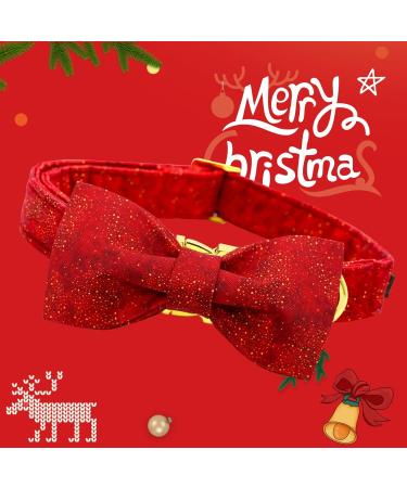 Shop Lionheart Glory Christmas Dog Collar - Adjustable Red Loop Collar for Small Dogs | Soft Fly Collars (XS 1 Pack) - Buy Online on GoSupps.com