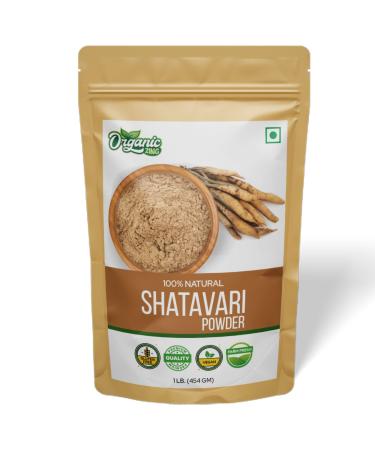 ORGANIC ZING Shatavari Powder Food Grade 454 g / 16 oz - Natural Plant Powder for Culinary and Daily Food Use 1 Pound (Pack of 1)