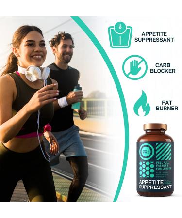 Wild Fuel Appetite Suppressant for Weight Loss - Garcinia Cambogia, Glucomannan, Leanbean - 60 Veggie Caps - Buy Online on GoSupps.com