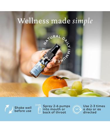 Comvita Bee Propolis Throat Spray - Natural Immune Support, Soothing Mint Flavor with New Zealand UMF 10+ Manuka Honey, Antioxidant, Dietary Supplement - 0.7 fl oz, Pack of 2 0.7 Fl Oz (Pack of 2) - Buy Online on GoSupps.com