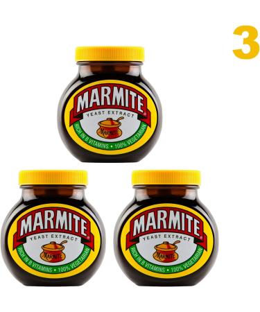 Unilever UK Marmite Yeast Extract Original 3 x 250 g 750 g spicy filling yeast extract - Buy Online on GoSupps.com