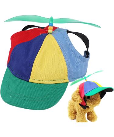 Colorful Propeller Hat for Dogs - Cotton Helicopter Design | Cute & Decorative Pet Accessory - Buy Online on GoSupps.com