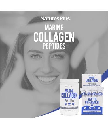 Buy Nature's Plus Marine Collagen Peptides 0.53 lb (244 g) - Premium Hydrolyzed Protein for Skin and Joint Health - Buy Online on GoSupps.com