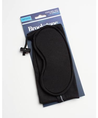 Brookstone Cooling Gel Eye Mask - Soothing Cold Therapy Sleep Mask | Black, One Size - Buy Online on GoSupps.com