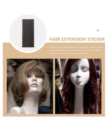 FOMIYES Double Sided Tape for Hair Extensions - 10 Sheets Wig Adhesive Strips & Bonding Tape for Lace & Woven Fabrics - Buy Online on GoSupps.com