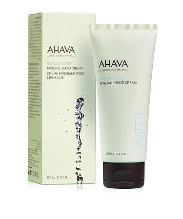 AHAVA Dead Sea Mineral Hand Cream 3.4 Fl Oz - Hydrating Skin Therapy - Buy Online on GoSupps.com